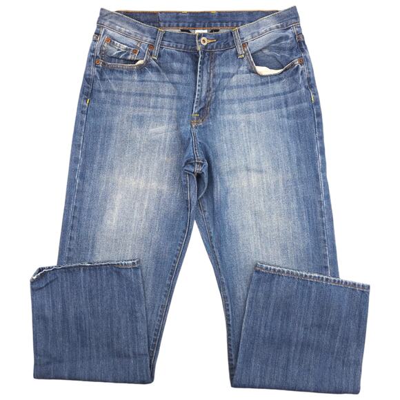 Lucky Brand Jeans Mens 34 Straight Leg Relaxed Baggy Medium Wash Denim - Picture 2 of 13